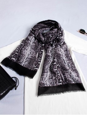 Fashion Snake Skin Print Fashion Scarf